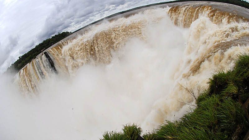 La espectacular Garganta del Diablo en Iguazú